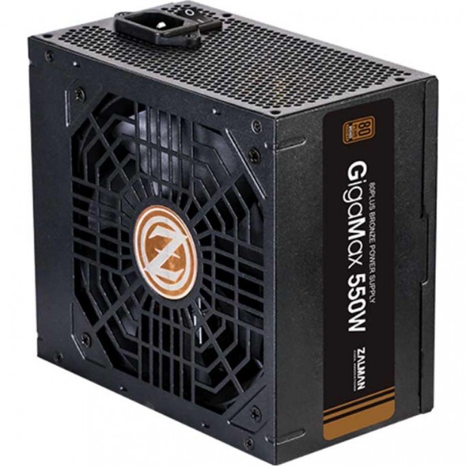 Блок питания ZALMAN , 550W, ATX12V V2.31, EPS, APFC, 12CM FAN, 80+ BRONZE, RETAIL ZM550-GVII Блок питания ZALMAN , 550W, ATX12V V2.31, EPS, APFC, 12CM FAN, 80+ BRONZE, RETAIL ZM550-GVII