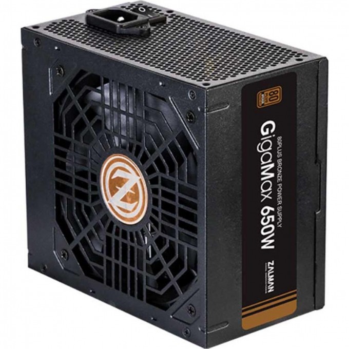 Блок питания ZALMAN , 650W, ATX12V V2.31, EPS, APFC, 12CM FAN, 80+ BRONZE, RETAIL ZM650-GVII Блок питания ZALMAN , 650W, ATX12V V2.31, EPS, APFC, 12CM FAN, 80+ BRONZE, RETAIL ZM650-GVII