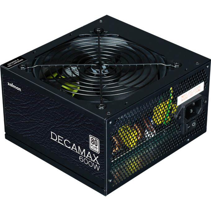 Блок питания ZALMAN ATX 600W 24pin APFC 120mm fan 6xSATA RTL ZM600-LX3 Блок питания ZALMAN ATX 600W 24pin APFC 120mm fan 6xSATA RTL ZM600-LX3