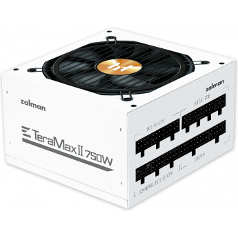 Блок питания ZALMAN ATX 750W TERAMAX II ZM750-TMX2 80+ gold (20+4pin) APFC 120mm fan 8xSATA Cab Manag RTL