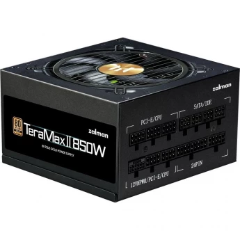 Блок питания ZALMAN ATX 850W ZM850-TMX2 80+ gold 24pin APFC 120mm fan 12xSATA Cab Manag RTL
