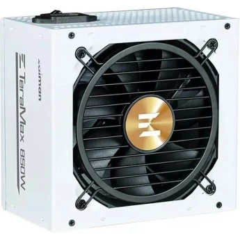 Блок питания ZALMAN ATX 850W ZM850-TMX2 Snow 80+ gold 24pin APFC 120mm fan 12xSATA Cab Manag RTL