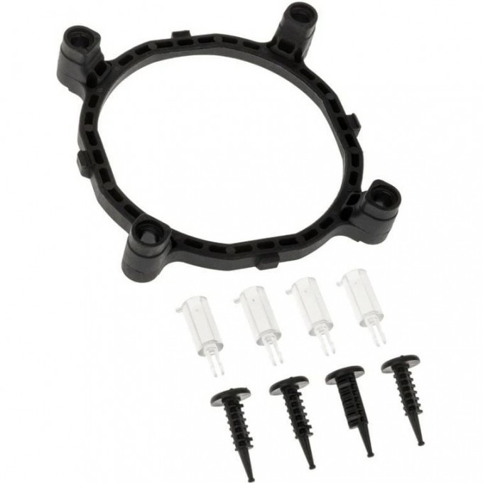 Комплект креплений ZALMAN CLIP SUPPORT X1 + PUSH PIN X4 (CNPS9X OPTIMA, CNPS7600 RGB) ZM-1700MKC Комплект креплений ZALMAN CLIP SUPPORT X1 + PUSH PIN X4 (CNPS9X OPTIMA, CNPS7600 RGB) ZM-1700MKC