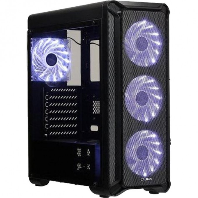 Корпус ZALMAN , ATX, BLACK, FRONT MESH, WINDOW, 2X3.5", 3X2.5", 2XUSB2.0, 1XUSB3.0, FAN CONTROLLER, FRONT 3X120MM, REAR 1X120MM I3 Корпус ZALMAN , ATX, BLACK, FRONT MESH, WINDOW, 2X3.5", 3X2.5", 2XUSB2.0, 1XUSB3.0, FAN CONTROLLER, FRONT 3X120MM, REAR 1X120MM I3