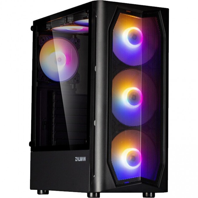Корпус ZALMAN , ATX, BLACK, WINDOW, 2X3.5", 2X2.5", 2XUSB2.0, 1XUSB3.0, FRONT 3X140MM RGB, REAR 1X120MM RGB, TOP 2X120MM RGB N4 REV.1 Корпус ZALMAN , ATX, BLACK, WINDOW, 2X3.5", 2X2.5", 2XUSB2.0, 1XUSB3.0, FRONT 3X140MM RGB, REAR 1X120MM RGB, TOP 2X120MM RGB N4 REV.1