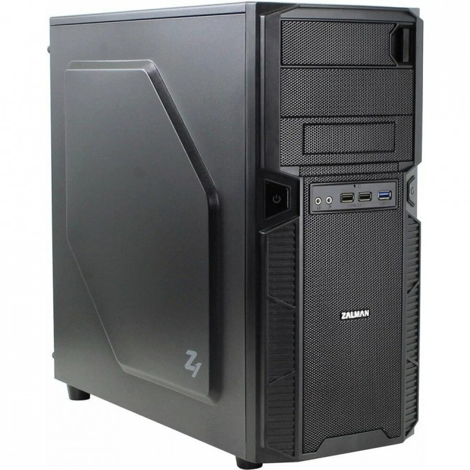 Корпус ZALMAN без БП ATX 2xUSB2.0 1xUSB3.0 audio bott PSU черный ZM-Z1 Корпус ZALMAN без БП ATX 2xUSB2.0 1xUSB3.0 audio bott PSU черный ZM-Z1