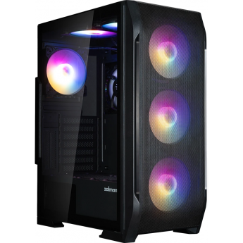 Корпус ZALMAN N7 PLUS V2 черный без БП ATX 6x120mm 2xUSB2.0 1xUSB3.0 audio bott PSU