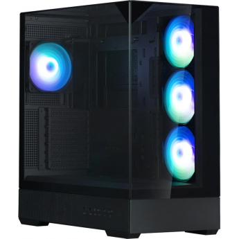 Корпус ZALMAN P40 PRISM PLUS черный без БП ATX 8x120mm 2xUSB3.0 audio bott PSU
