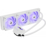 Система водяного охлаждения ZALMAN ALPHA2 A36 DS ARGB Soc-AM5/AM4/1151/1200/2066/2011/1700 белый 4-pin 29.7dB CU LCD 350W Ret ALPHA2 A36 DS WHITE