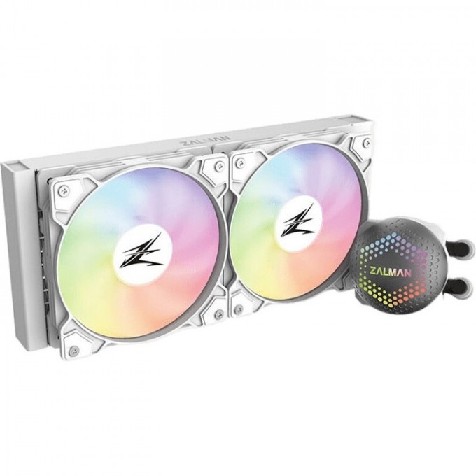 Система водяного охлаждения ZALMAN CPU LIQUID COOLER 240MM, WH ALPHA 24 WHITE Система водяного охлаждения ZALMAN CPU LIQUID COOLER 240MM, WH ALPHA 24 WHITE