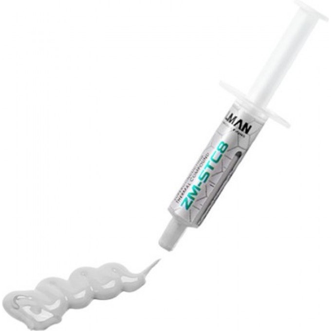 Термопаста ZALMAN SUPERCONDUCTING THERMAL COMPOUND, THERMAL CONDUCTIVITY 8.3W/M-K, VISCOSITY 350-480PA.S ZM-STC8 Термопаста ZALMAN SUPERCONDUCTING THERMAL COMPOUND, THERMAL CONDUCTIVITY 8.3W/M-K, VISCOSITY 350-480PA.S ZM-STC8